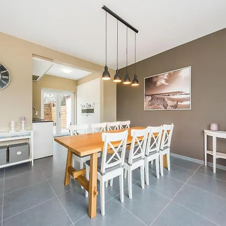 Villa By The Sea In Belgium With Sunny Terrace, Cleaning Included