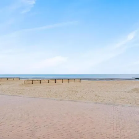 By The Sea In Belgium With Sunny Terrace, Cleaning Included * Koksijde